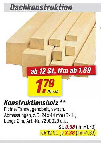 Konstruktionsholz - Robust und Vielseitig für Ihr Bauprojekt