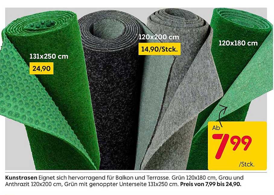 Kunstrasen – Ideal für Balkon und Terrasse