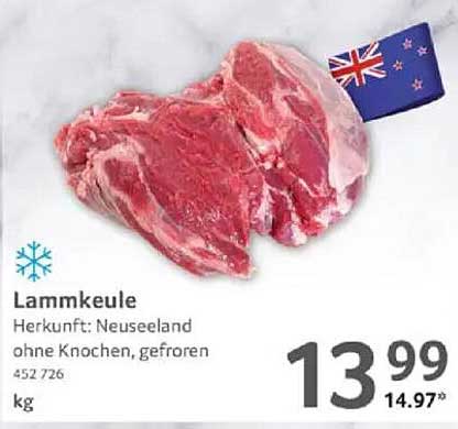 Lammkeule - Herkunft: Neuseeland, gefroren