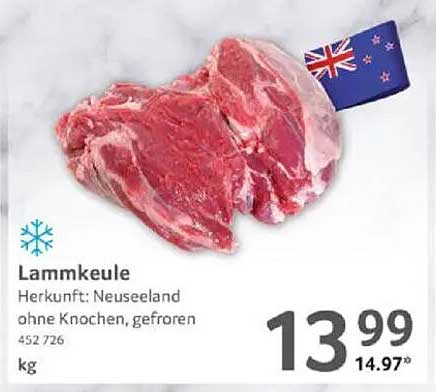Lammkeule - Neuseeland, gefroren