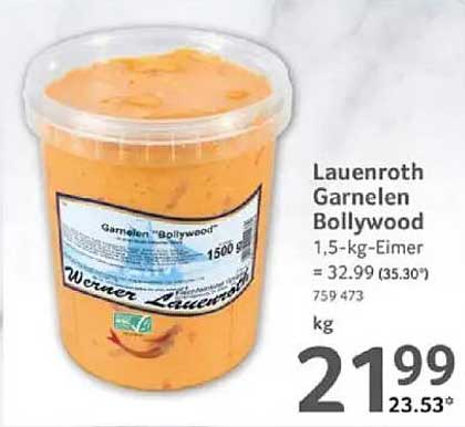 Lauenroth Garnelen Bollywood 1,5 kg Eimer