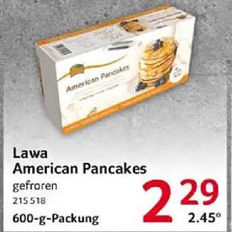 Lawa American Pancakes - Gefroren 600-g-Packung