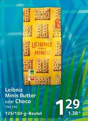 Leibniz Minis Butter oder Choco