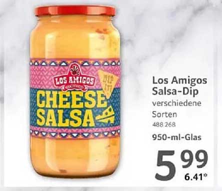 Los Amigos Salsa-Dip verschiedene Sorten 950-ml-Glas