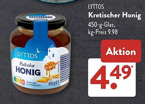 LYTTOS Kretsicher Honig 450 g