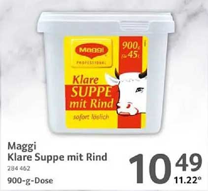 Maggi Klare Suppe mit Rind 900-g-Dose
