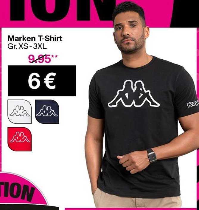Marken T-Shirt Gr. XS - 3XL