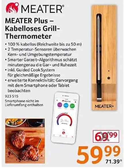 MEATER Plus – Kabelloses Grill-Thermometer