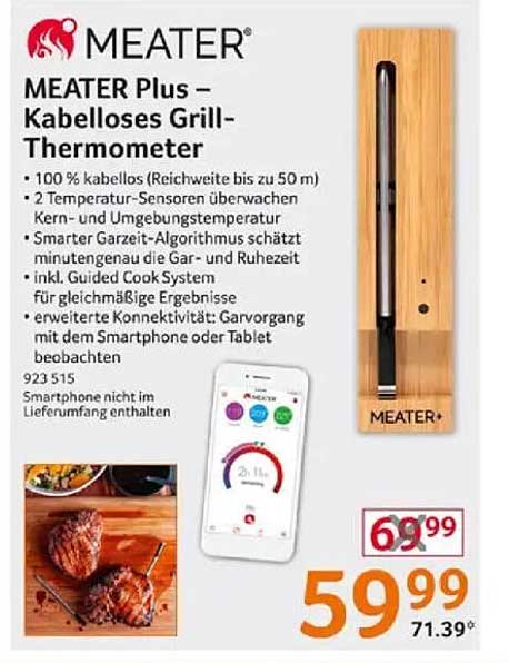 MEATER Plus – Kabelloses Grill-Thermometer