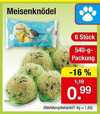 Meisenknödel 6 Stück – 540-g-Packung