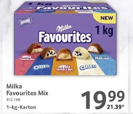 Milka Favourites Mix 1 kg