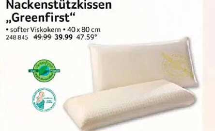 Nackenstützkissen „Greenfirst“