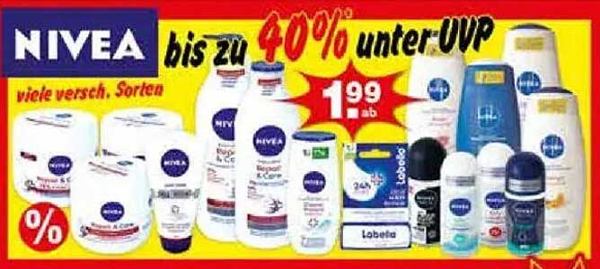 NIVEA Produkte bis zu 40% unter UVP