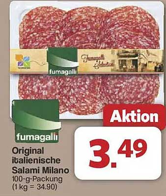 Original italienische Salami Milano