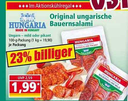 Original ungarische Bauernsalami