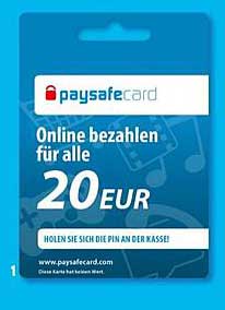 paysafecard 20 EUR