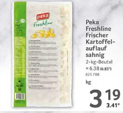Peka Freshline Frischer Kartoffelauflauf sahnig 2-kg-Beutel