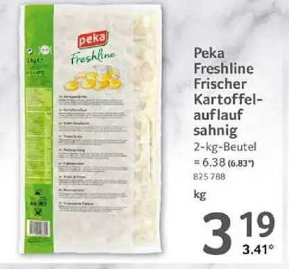 Peka Freshline Frischer Kartoffelauflauf sahnig