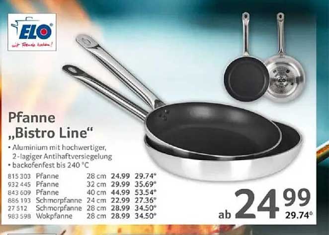 Pfanne "Bistro Line" von ELO