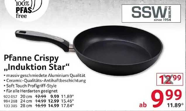 Pfanne Crispy „Induktion Star“