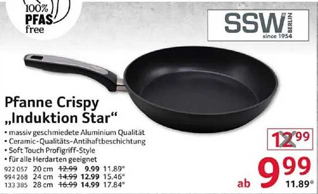 Pfanne Crispy „Induktion Star“