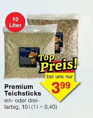 Premium Teichsticks - Top Preis!