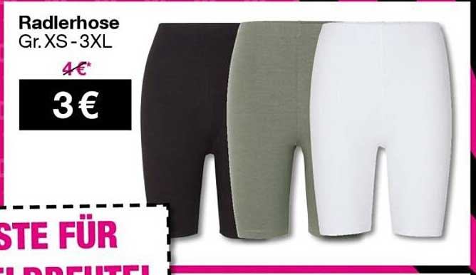 Radlerhose Gr. XS - 3XL