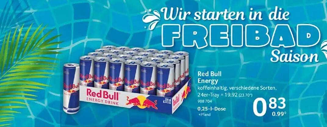 Red Bull Energy Drink 24er-Tray
