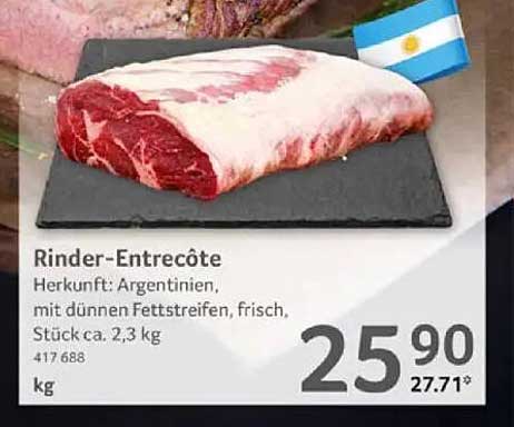 Rinder-Entrecôte – Argentinisches Premiumfleisch