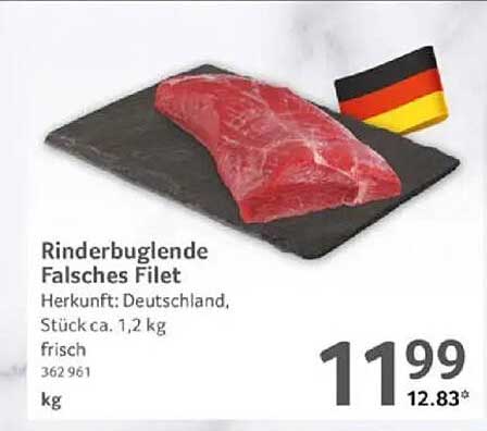 Rinderbuglende Falsches Filet