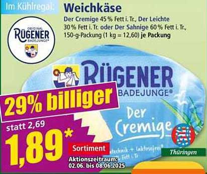 Rügener Weichkäse - Der Cremige, 150 g