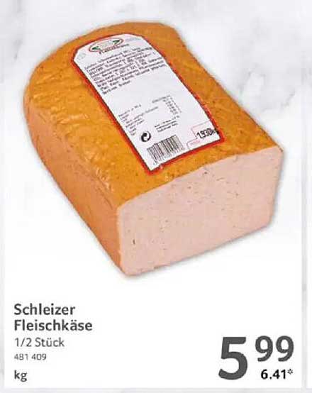 Schleizer Fleischkäse 1/2 Stück