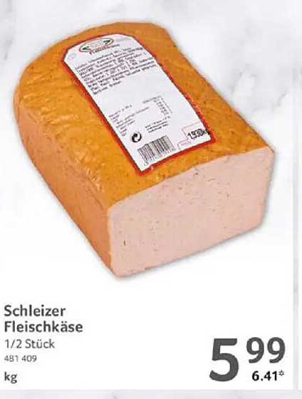Schleizer Fleischkäse 1/2 Stück