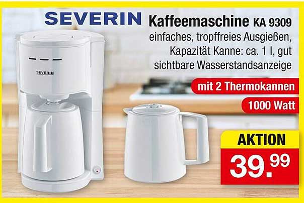 SEVERIN Kaffeemaschine KA 9309 mit 2 Thermokannen