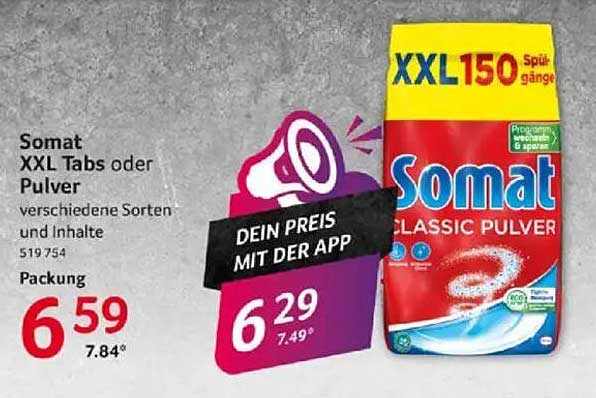 Somat XXL Tabs oder Pulver – verschiedene Sorten und Inhalte