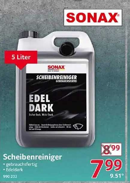 SONAX Scheibenreiniger Edel Dark 5 Liter
