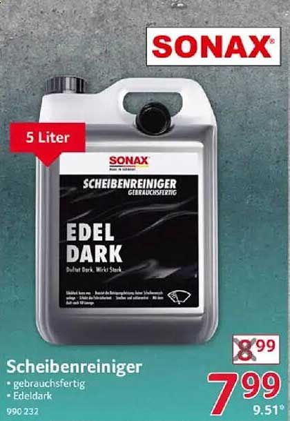 SONAX Scheibenreiniger Edel Dark 5 Liter