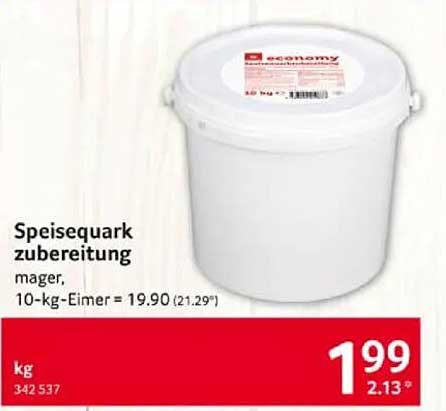 Speisequark zubereitung - mager