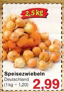 Speisezwiebeln 2,5 kg