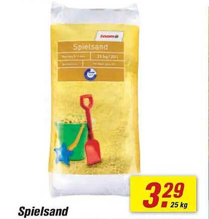 Spielsand 25 kg