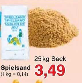 Spielsand 25 kg Sack