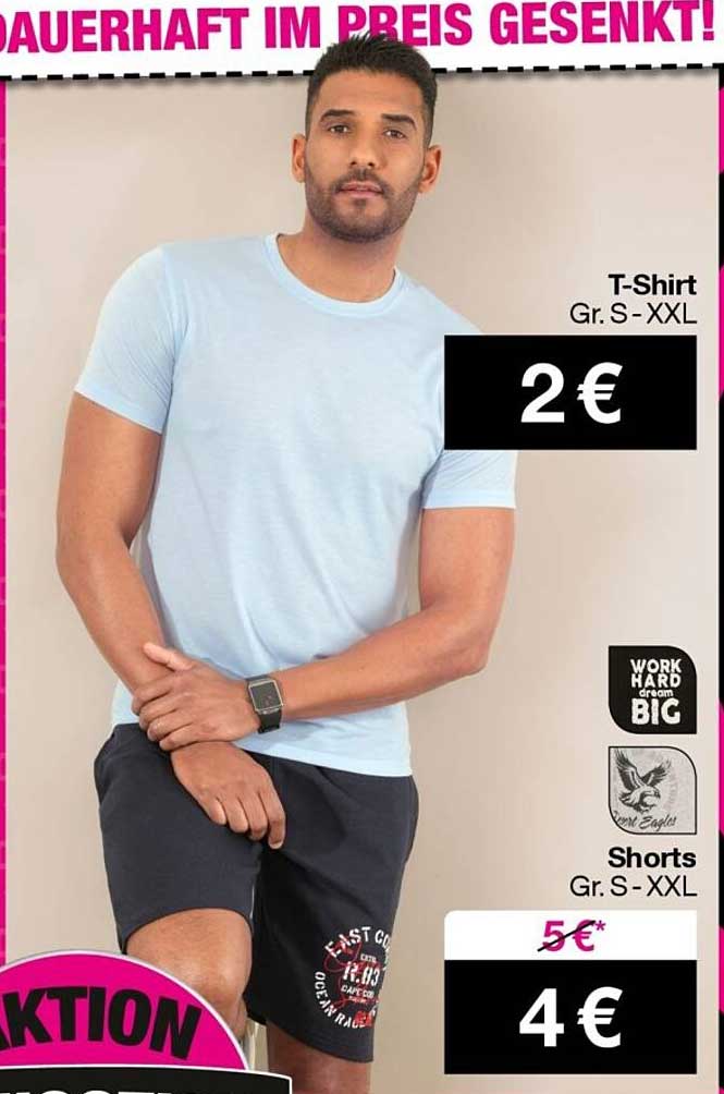 T-Shirt & Shorts – Komfortabel und Stylish für die warme Jahreszeit