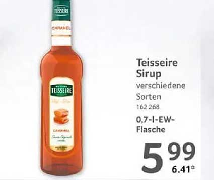 Teisseire Sirup verschiedene Sorten 0,7-l-EW-Flasche