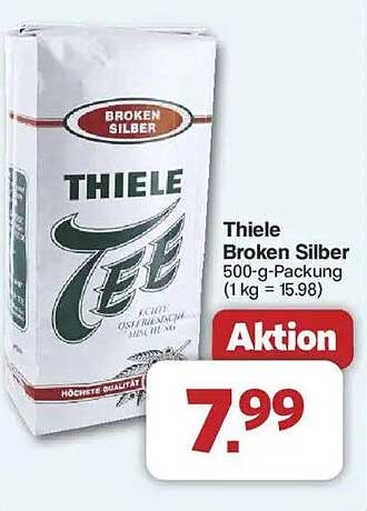 Thiele Broken Silber Tee 500-g-Packung