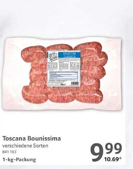 Toscana Bounissima - verschiedene Sorten