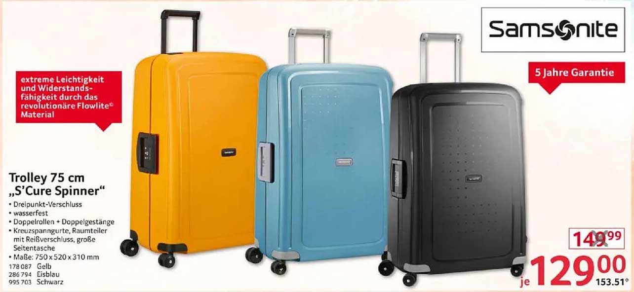 Trolley 75 cm „S’Cure Spinner“