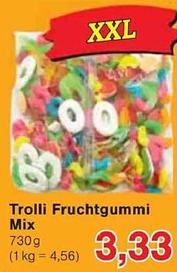 Trolli Fruchtgummi Mix XXL 730g
