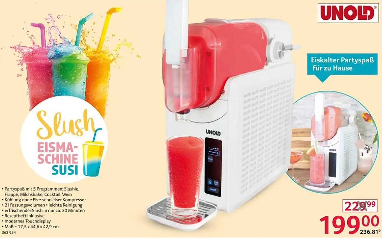 UNOLD Slush Eismaschine Susi