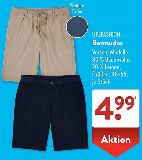 UP2FASHION Bermudas – Vielseitige Sommermode für jeden Anlass