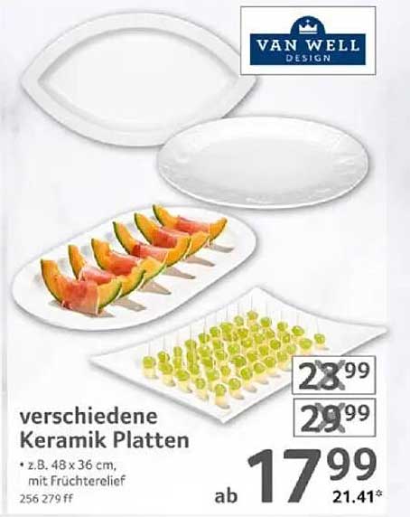 verschiedene Keramik Platten